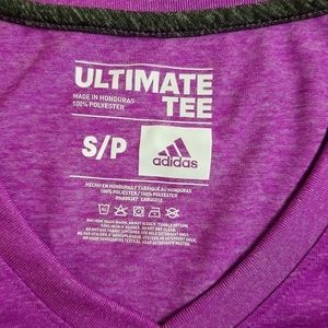 Adidas Ultimate Tee - Size Small, Magenta